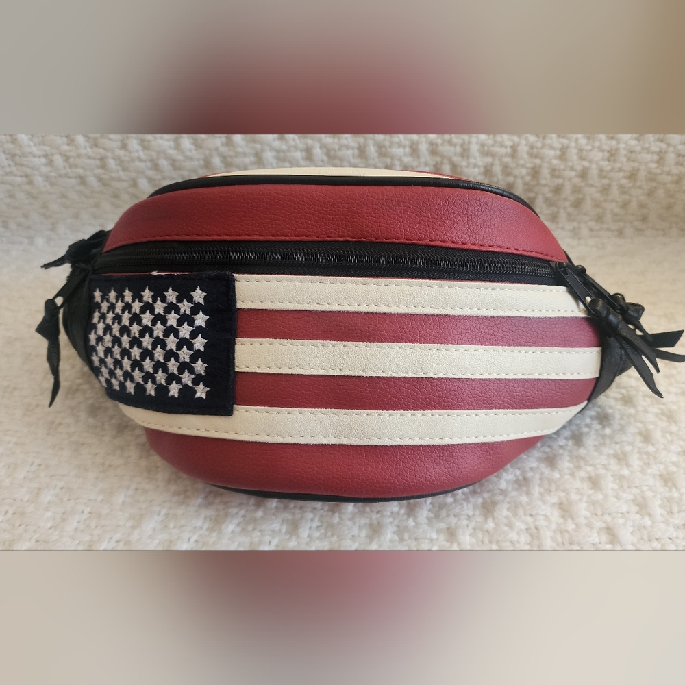 American Flag Fanny Pack